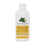 Mint Naturals Mint Cycle – Dishwasher Cleaner & Degreaser, Removes Odor, Limescale & Grease Build-Up, Low-Foam Citrus Mint Formula for All Dishwashers – 12oz Made in USA