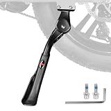 RUHUO Bike Kickstand for Adult Bike, Black&Red