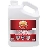 303 Products Multi-Surface Cleaner - Safely Cleans All Water Safe Surfaces, Including All Types of Fabric and Vinyl, Rinses Residue Free, Manufacturer Recommended, 1 Gallon (30570)