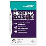Mederma Cold Sore Discreet Healing Patch - Hydrocolloid Gel for Fast Healing, Relieves Pain, Redness & Swelling, Conceals Cold Sores (30 Patches)