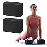 Gaiam Yoga Block - Supportive Latex-Free Eva Foam - Soft Non-Slip Surface with Beveled Edges for Yoga, Pilates, Meditation - Yoga Accessories for Stability, Balance, Deepen Stretches