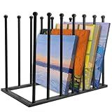DBYANAN Art Storage Rack, Art Drying Rack, Art Canvas Organizer, Paint Display Rack Metal Easel Display Stands for Canvas Boards, Panels, Prints, Frames, Artworks, Gallery