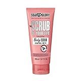 Soap & Glory Original Pink The Scrub Of Your Life Exfoliating Body Scrub - Smoothing & Buffing Vegan Scrub - Rose & Bergamot Body Polish with Shea Butter & Vitamin E (200ml)