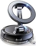 ANDERY Car Phone Holder for Magsafe [78+LBS Strongest Suction & 2400gf Strongest Magnetic] 360° Adjustable Car Phone Mount, Phone Holders for Your Car for iPhone 17-12 Pro Max Air Plus (Carbon Fiber)