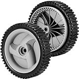 2 Pack 583719501 194231X460 Front Lawn Mower Wheels Compatible for Craftsman Lawn Mower Parts Husqvarna & HU Front Wheel Drive Self Propelled Lawn Mower