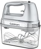 Cuisinart Electric Hand Mixer, 9 Speeds, Extra Long Beaters, 220W
