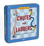 WS Game Company Chutes and Ladders Nostalgia Edition Board Game in Collectible Tin