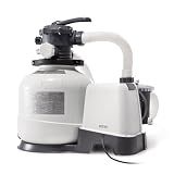 INTEX 2,800 GPH Krystal Clear Sand Filter Pump for Above Ground Pools, Swimming Pool Pump with Automatic Timer - Improved Circulation, Filtration, & Clarity