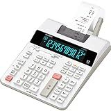 Casio HR-300RC – Printing Calculator with Backlit LCD Display | Cost/Sell/Margin, Tax & Time Functions | Re-Print & 150-Step Check | Ideal for Personal, Business & Office Use