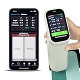 Colorimeter VY-200,Portable Color Reader,Color Sensor,Lab、dE*ab、Lch、RGB、CMYK、Yxy...30+ Parameters,with APP and PC Software
