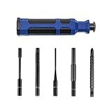 Patch and Heavy Duty Universal Pistol Dovetailed Rear Sight Pusher Tool 17 19 and More (Glock Pro Tool)