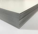 330gsm Black Core TCG Cardstock - DIY Proxies - Professional Blank Smooth Blackcore Playing Card Stock - A4 (8.5 * 11in) Sheets (Black Core 330gsm - 20 Sheets)