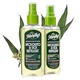 Murphy's Naturals Mosquito & Tick Bug Repellent Spray, Oil of Lemon Eucalyptus for Skin + Outdoor Gear, DEET-Free, 4 Ounce Pump, 2-Pack