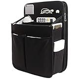 Yoillione Nylon Backpack Organizer Insert for Men and Women, Lightweight Travel Rucksack Insert with High Capacity, Large Bag Organizer with Zipper Pockets