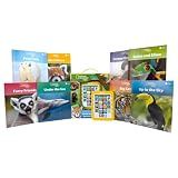 National Geographic Kids - Me Reader Electronic Reader and 8 Sound Book Library – Red Pandas, Tigers, Gorillas and More! - PI Kids