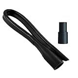 GIBTOOL Flexible Crevice Tool & 35mm to 32mm Hose Adapter for 1 3/8'' Vacuum 24.4inch Long