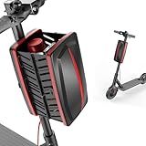 Hunzimoyi Scooter Bag 8L, Electric Scooter Basket Foldable Waterproof Universal, Bike Bicycel Front Hanging Accessories Kit for Adults, Boys, Grils
