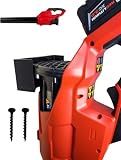SCN3D Milwaukee M18 Fuel Leaf Blower Wall Mount - Compatible with 2724-20 & 2724-21 - Leaf Blower Wall Mount Holder Bracket for Garage Storage - Easy Installation with Free Screws Included (Black)