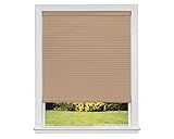 Redi Shade Custom Cordless Cellular Blackout Shades, Cream, 22 1/2 in x 72 in
