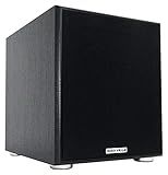 Rockville Rock Shaker 10 Black 600W Powered Subwoofer, Class-D Amp, Adjustable Crossover, MDF Enclosure, for Home Theater and Studio