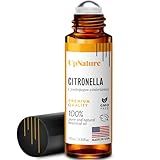 UpNature Citronella Oil Roll On – 100% Natural Citronella Essential Oil for Skin - Camping Essentials