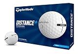 TaylorMade Golf 2021 Distance+ Golf Balls, White, 1 Dozen