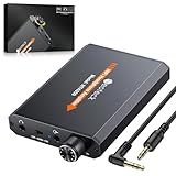 Neoteck Portable 3.5mm Headphone Amplifier Two-Stage Gain Switch, 16-300 Ohm, Aluminum Matte Surface