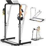 Foldable Walking Pad Handle Bar, Adjustable Height & Angle for 22.4" Wide