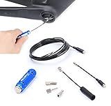 COONIUM Bike Internal Cable Routing Tool Kit Compatible with 4-5.5mm Cable Housing, Hydraulic Hose and DI2 E-Tube