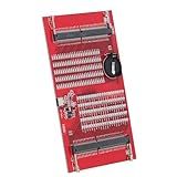DDR5 DDR4 RAM Memory Tester Card 2 in 1 Diagnostic Analyzer for Laptop LED Light Red