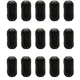 15Pcs 5mm Clip-on Ferrite Ring Core RFI EMI Noise Suppressor Cable Clip for Telephones Tvs Speakers Radio Audio Equipment Noise Suppressor Video Cable Power Cord