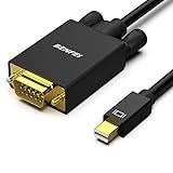 BENFEI Mini Displayport to VGA Cable, 1.8M Thunderbolt to VGA Gold-Plated Cord Compatible for MacBook Air 2010-2017, MacBook Pro 2010-2015,Mac mini 2010-2014, Surface pro 1/2/3/4