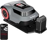 Redkey MGC1000 Robot Lawn Mower with 590ft Boundary Wires for 0.3 Acre, 45% Slope, 70Mins Runtime, Auto Recharge, Automatic Robotic Lawn Mower w/Precise Location & Breakpoint Detection