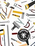 HANDYMAN APPOINTMENT BOOK: Professional Planner for Handymen & Client Data Log Book | Undated Business Organizer | Tool pattern cover design.