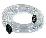 Python No Spill Clean and Fill Aquarium Gravel Tube Hose Extension, 20-Feet