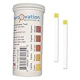USA Made Total Water Hardness Test Strips 0-500 ppm for Water Quality Tests [100 Strips in Moisture Wicking Bottle]