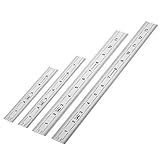 Mr. Pen- Machinist Ruler, 4 Pack (6, 8, 12, 14 inch), Metric & Millimeter Ruler, 1/64, 1/32, mm and .5 mm, Stainless Steel