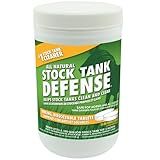 Airmax Stock Tank Defense, Livestock Water Trough Cleaner, Clean Drinking Tanks for Horse, Cattle, Goat & Chicken, Safe & Easy-to-Use Cleaning Tablet Treatment for Farming & Agricultural Use, 24 Tabs