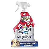 Resolve Pet Expert Stain and Odor Remover, Carpet Cleaner, Pet Stain and Odor Remover, Carpet & Upholstery Cleaner - Removes Stains and Odors, 22 oz