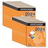 2024 Emergency Response Guidebook (ERG), Soft Bound, 4” x 5.5” Pocket Size, 25-Pack, English, J. J. Keller & Associates, Inc.