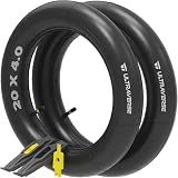 Ultraverse 20 x 4.0 Fat Bike Inner Tube Set, Schrader Valve, 2 Pack