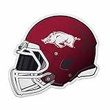 Rico Industries NCAA Arkansas Razorbacks Helmet Shape Cut Pennant - Home and Living Room Décor - Soft Felt EZ to Hang