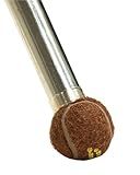 Furniture Footies Small Golf Ball Size PreCut Tennis Ball Glides for Chairs Stools Leg Floor Protector Heavy Duty Long Lasting Felt Pad Glide Coverings for Hard Floor Surfaces-4 Count Brown