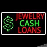 Neon Signs for Wall Decor Jewelry Cash Loans Led Handmade Art Sign Neon Led Tubing 14"x17"