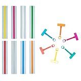 20PCS Dyslexia Tools for Kids – Premium Guided Reading Strips with Finger Pointers, Colorful ADHD Text Overlays, Highlighter Trackers for Early Readers