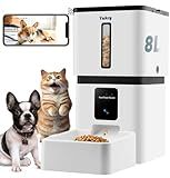 Automatic Dog Feeder with Camera WiFi: 33 Cups 5G App Control Easy Setup Cat Food Dispenser - HD 1080P Video Recording Timed Pet Feeder for Cat Dog Small-Pet