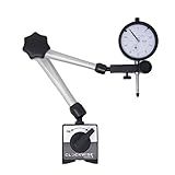 Clockwise Tools Dial Indicator with Magnetic Base Holder Stand, DIMR-0105 0-1 inch