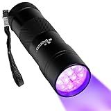 Perco Counterfeit Flashlight - Portable & Reliable Device with UV Light Detection - Fake US Bill Checker for Personal & Commercial Use - Ensures Authenticity & Prevents Fraud