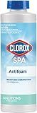 Clorox® Pool&Spa™ Spa Water Antifoam, Eliminates & Prevents Foam in Spa Water, Reduces Irritation, 1 Quart (Pack of 1)