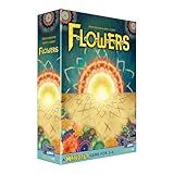 Lookout Flowers: A Mandala Game - Colorful Strategy Board Game, Tile Placement Game for Kids & Adults, Ages 10+, 2-4 Players, 20-30 Minute Playtime, Made Games